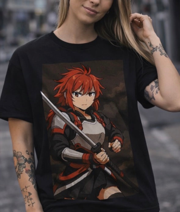 Anime Warrior Girl w/Katana
