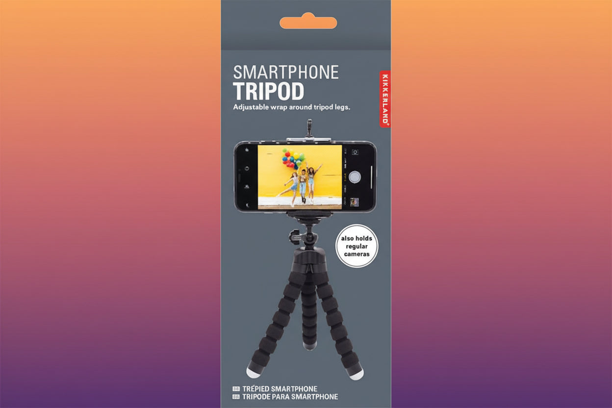 Mini Tripod with Flexible Grip Legs