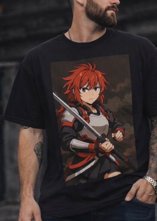 Anime Warrior Girl w/Katana