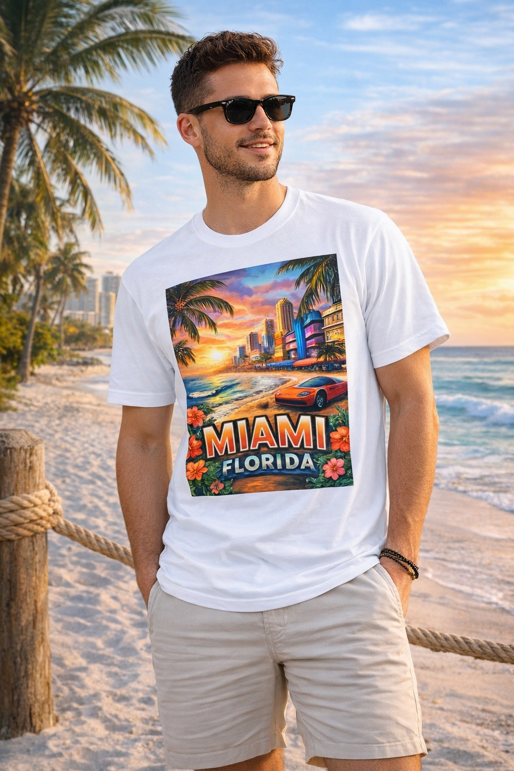 Miami vibes- T-shirt