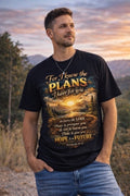 Jeremiah 29:11 Faith T-Shirt | Christian Inspirational Tee | Hope & Future Shirt