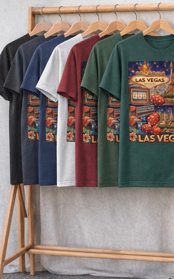 Las Vegas Tshirt- Souvenir/ “What Happens In Vegas Stays In Vegas”