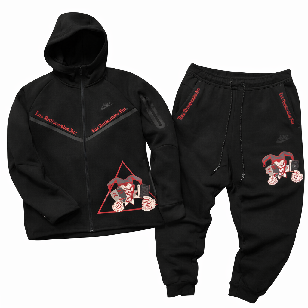 Los Antisociales Inc Premium Tracksuit – Custom Streetwear Hoodie & Joggers (Classic or Diamond Edition)