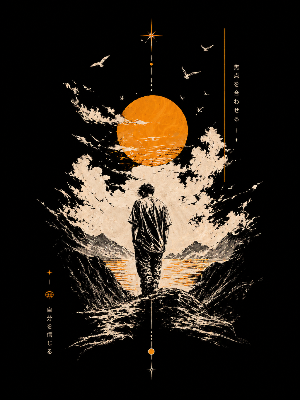 Solitude Path Graphic T-Shirt