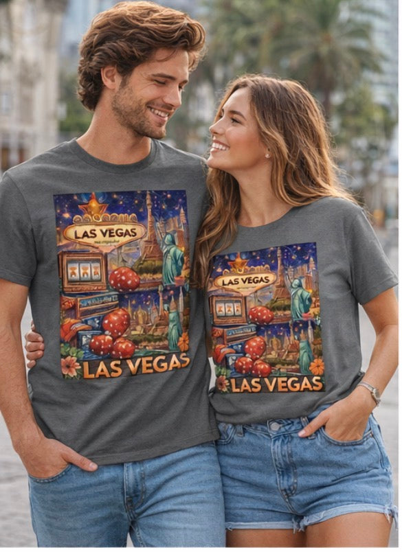 Las Vegas Tshirt- Souvenir/ “What Happens In Vegas Stays In Vegas”