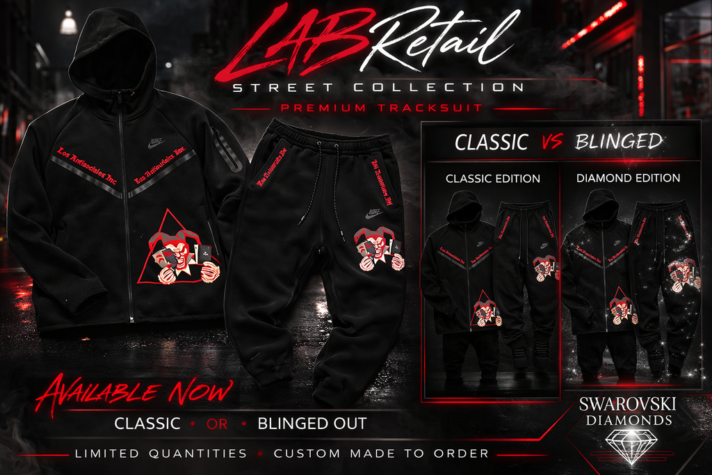 Los Antisociales Inc Premium Tracksuit – Custom Streetwear Hoodie & Joggers (Classic or Diamond Edition)