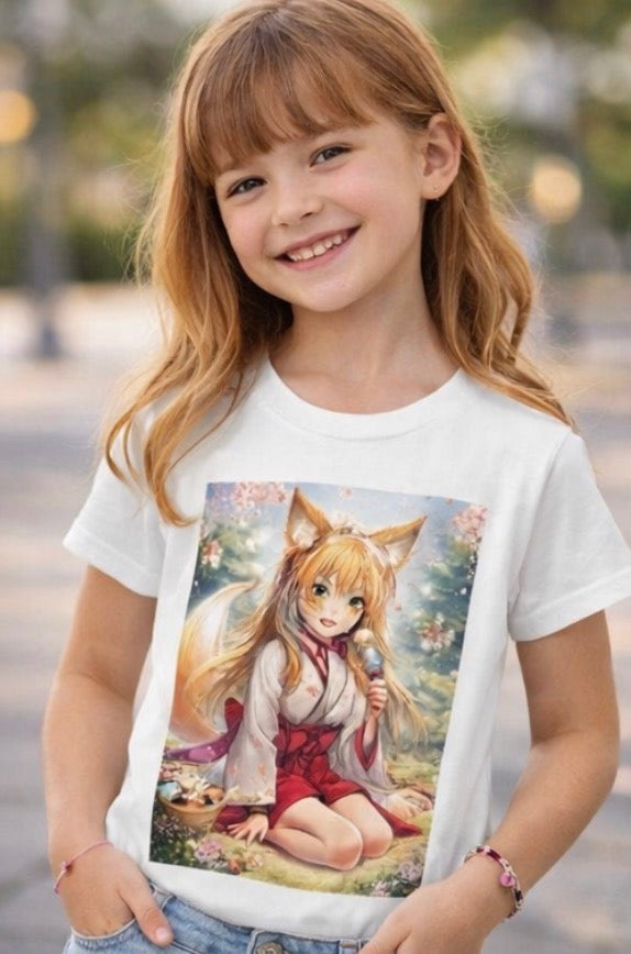 Fox Girl Anime T-Shirt